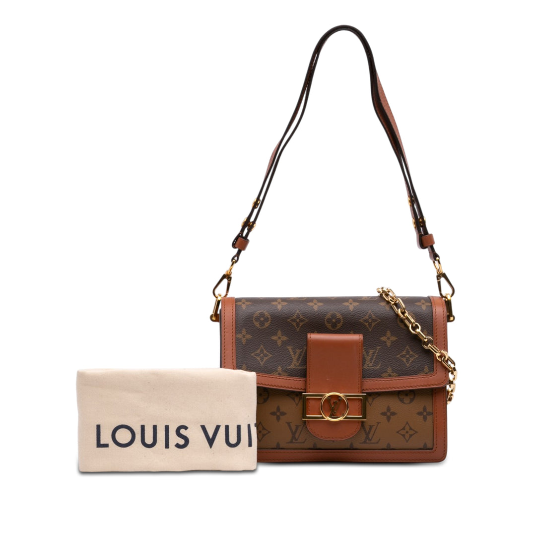 Louis Vuitton Monogram Reverse Dauphine MM