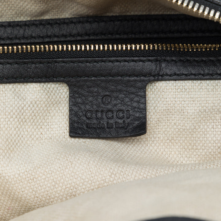 Gucci Soho Working Cabas Grand Cuir de veau Noir