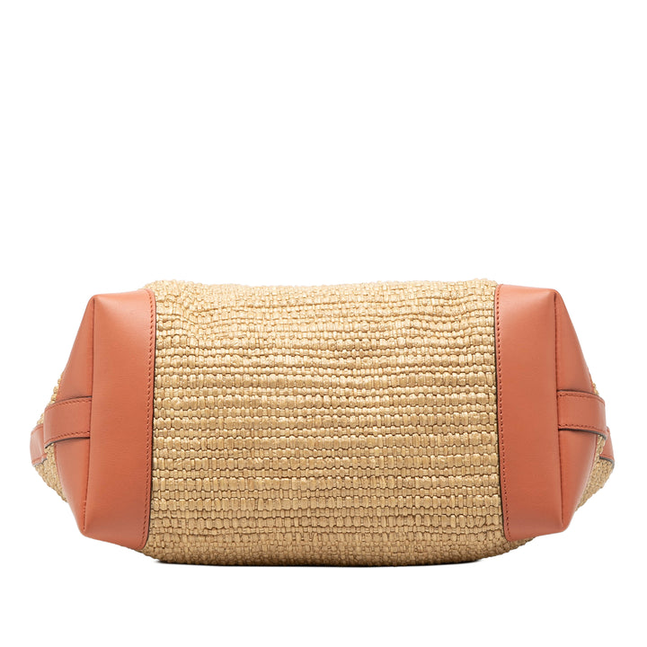 Gucci Raffia Bamboo Childrens Cabas