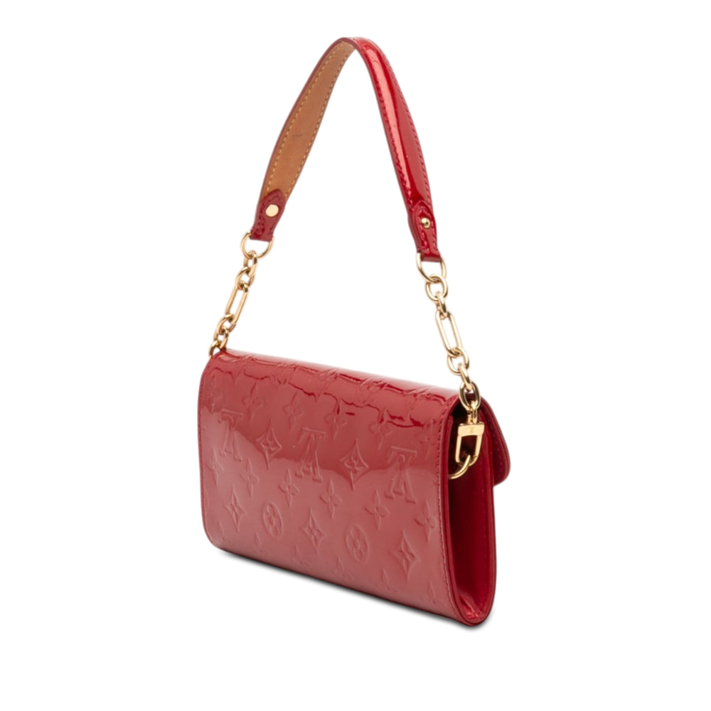 Louis Vuitton Sunset Boulevard Cuir verni Monogram Rouge – vue 2 – GABY PARIS
