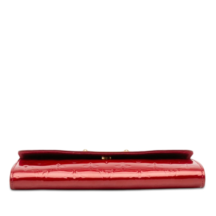 Louis Vuitton Sunset Boulevard Cuir verni Monogram Rouge – vue 3 – GABY PARIS