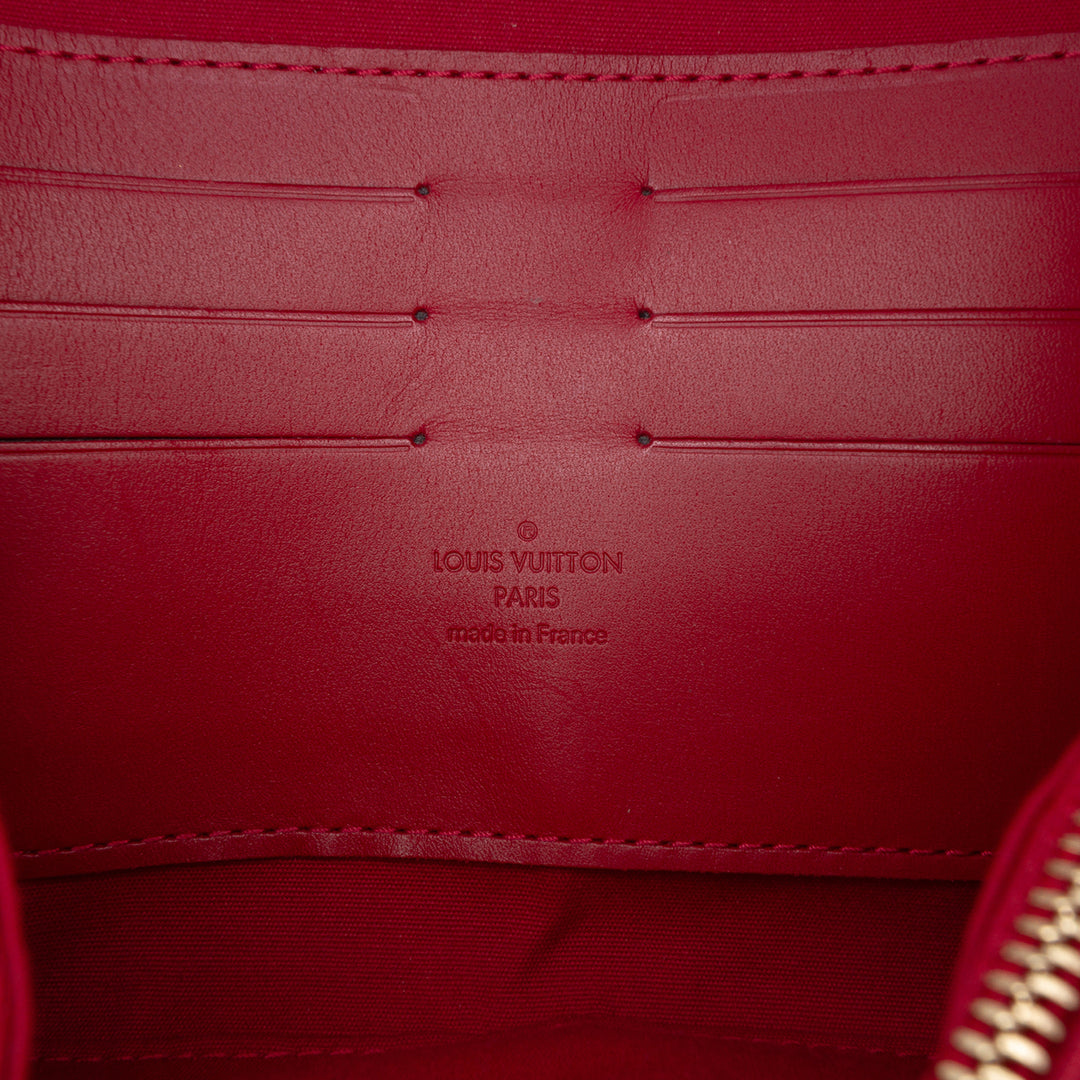Louis Vuitton Sunset Boulevard Cuir verni Monogram Rouge – vue 5 – GABY PARIS