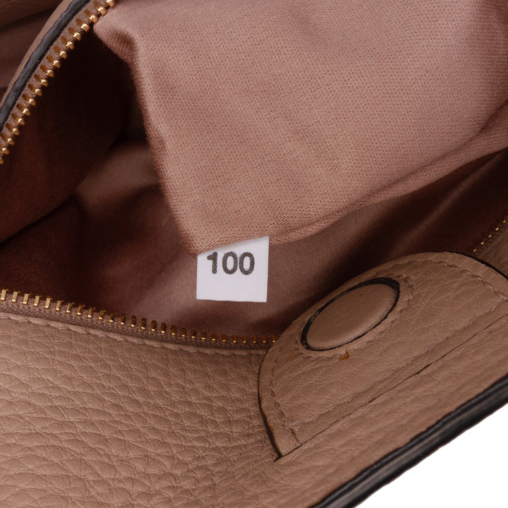 Vitello Phenix Satchel Brown - Gaby Paris