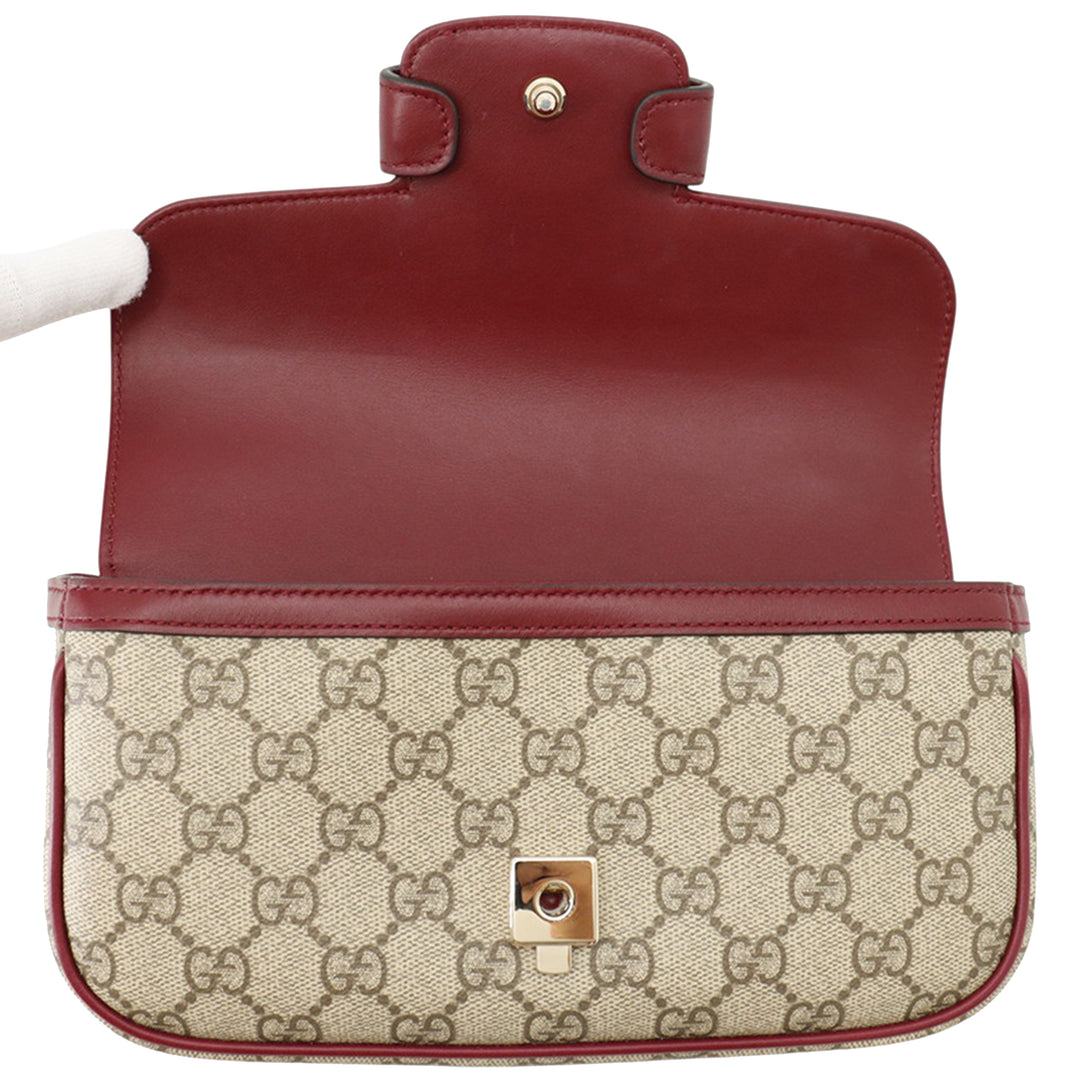 Horsebit 1955 sac à GG Supreme Rouge