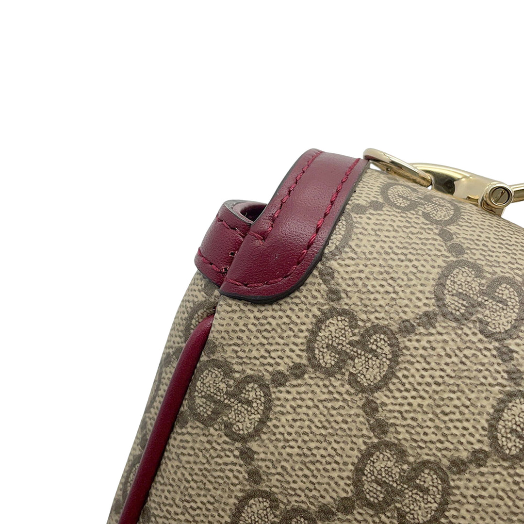 Horsebit 1955 sac à GG Supreme Rouge