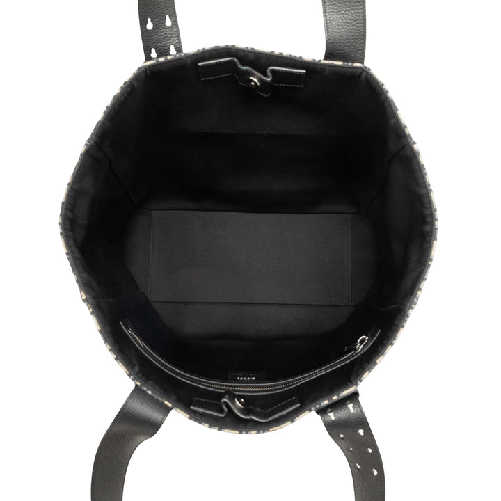 Dior Cabas Saddle Oblique Bleu – vue 4 – GABY PARIS