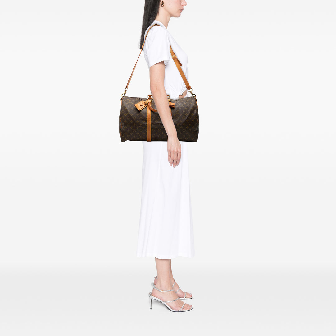 Louis Vuitton Monogram Keepall Bandouliere 50