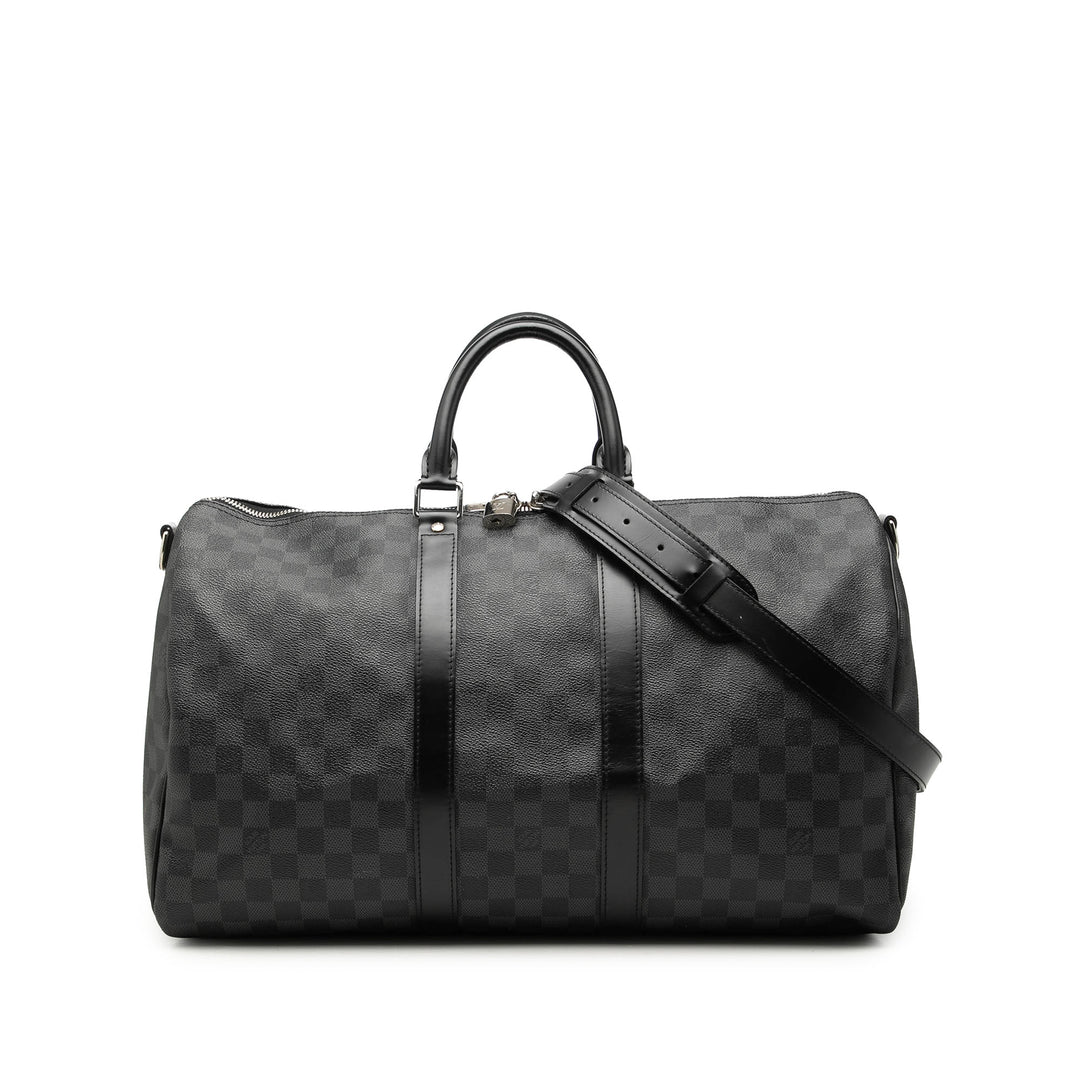 Louis Vuitton Damier Graphite Keepall Bandouliere 45