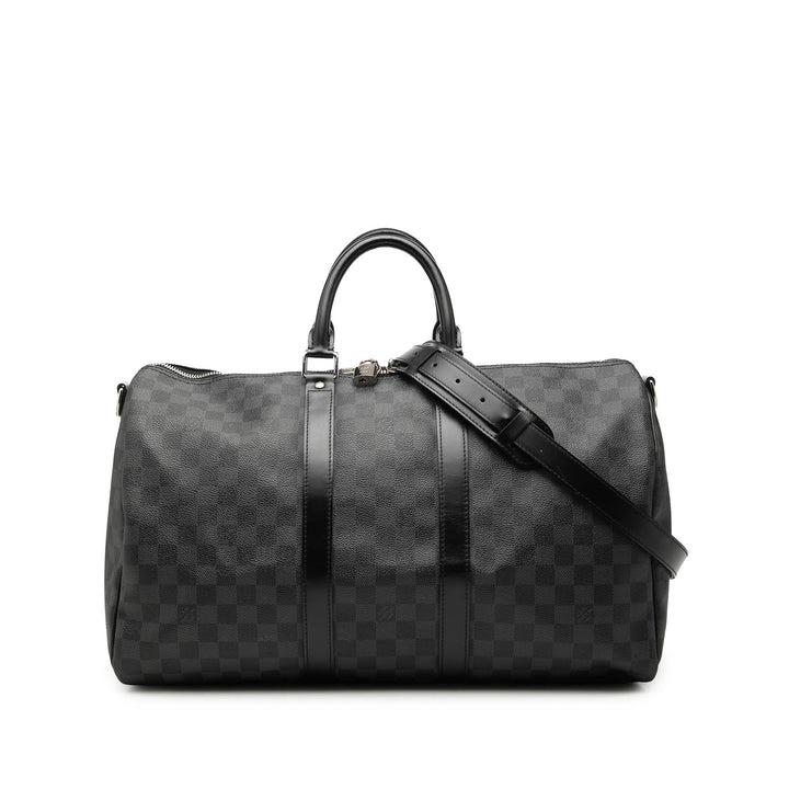 Louis Vuitton Damier Graphite Keepall Bandouliere 45