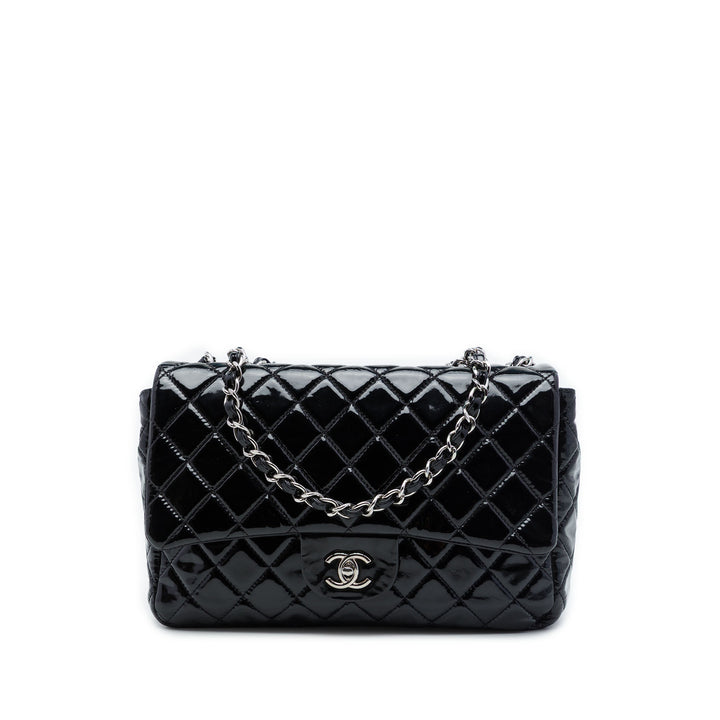 Chanel Classic Rabat simple Jumbo Noir