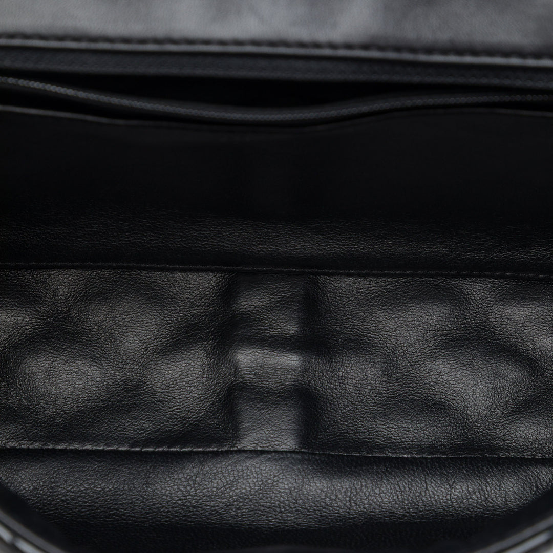 Chanel Classic Rabat simple Jumbo Noir