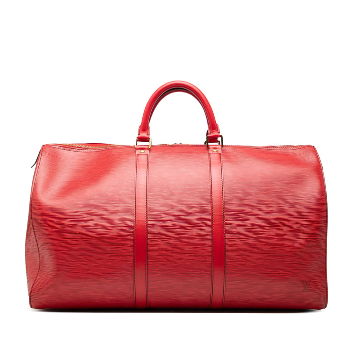 Keepall 50 Épi Rouge