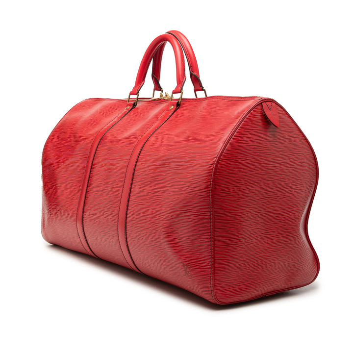 Keepall 50 Épi Rouge