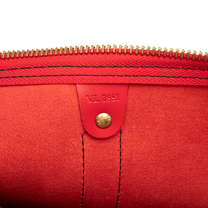 Keepall 50 Épi Rouge