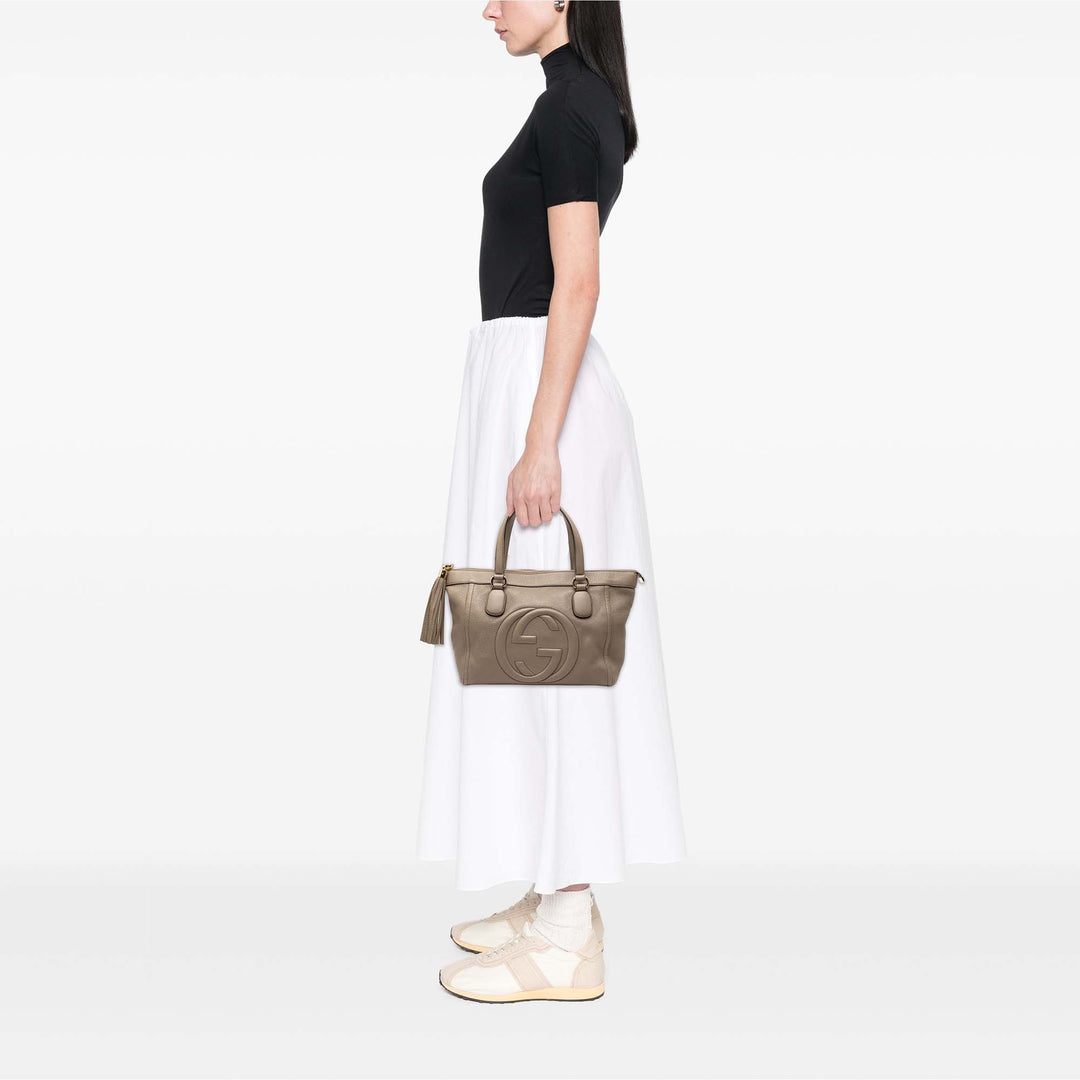 Gucci Small Cuir Soho Working Cabas