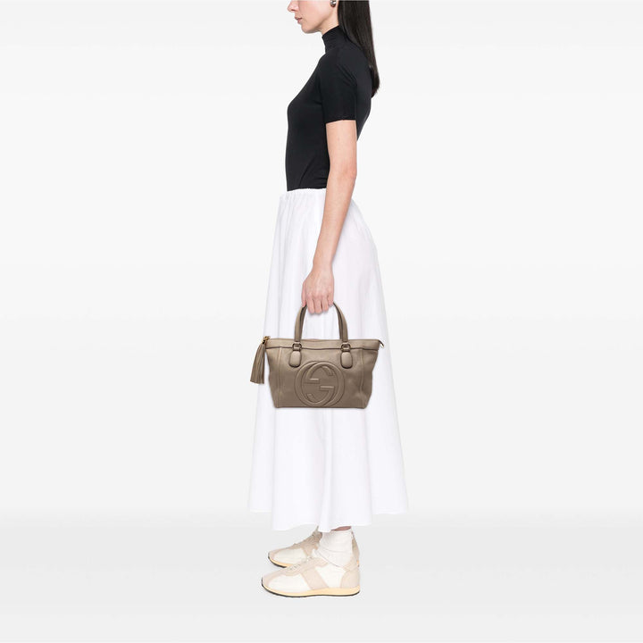 Gucci Small Cuir Soho Working Cabas