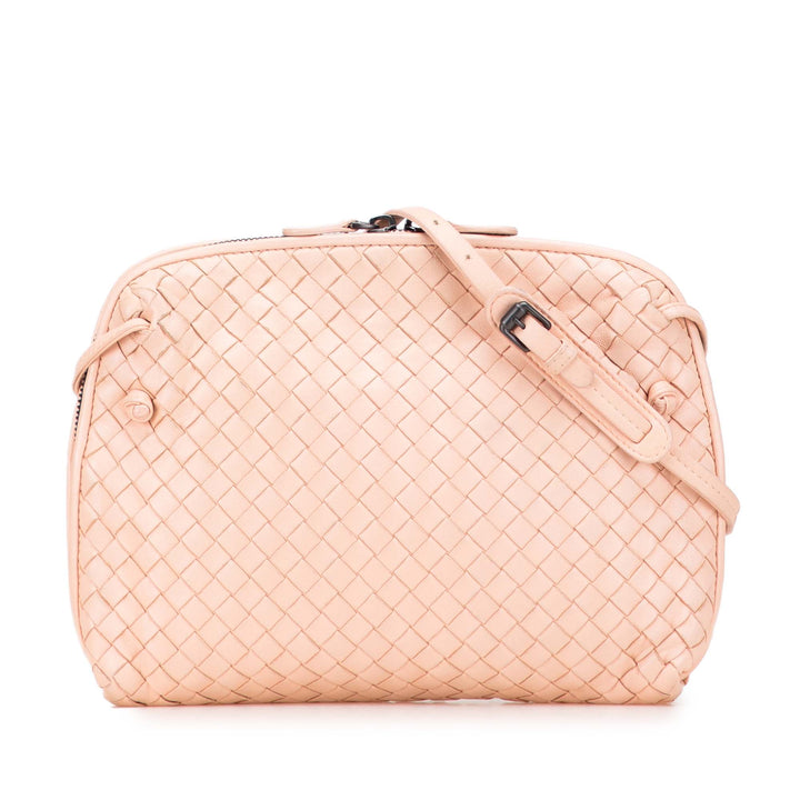 Bottega Veneta Nappa Intrecciato Nodini Sac porté croisé
