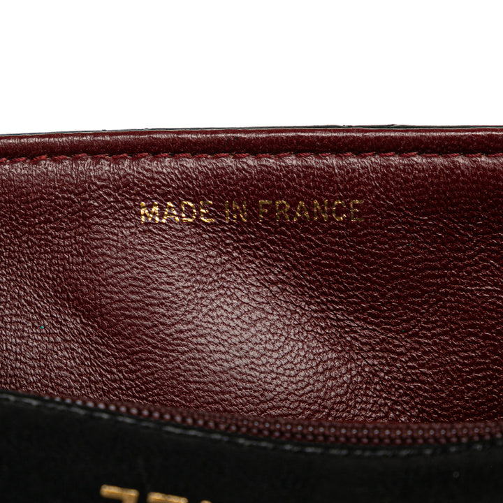 Chanel Small Square Matelassé Cuir d’agneau à rabat