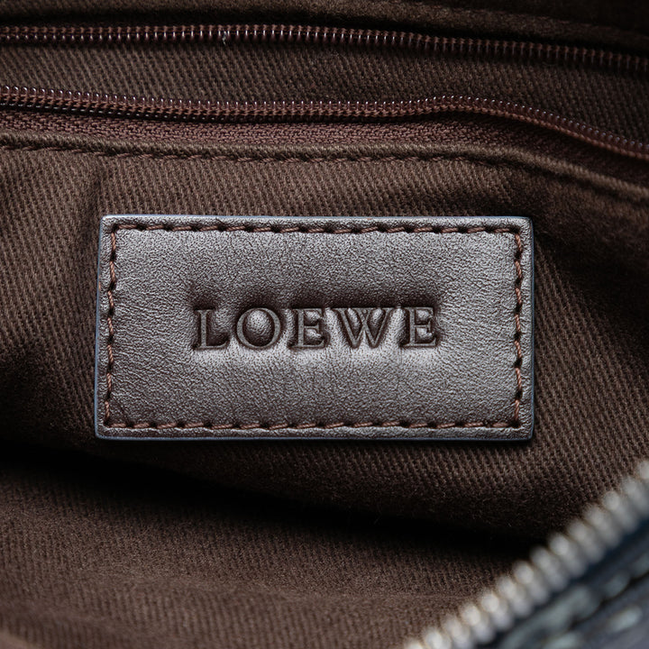 LOEWE Anagram Coated Toile Sac porté croisé