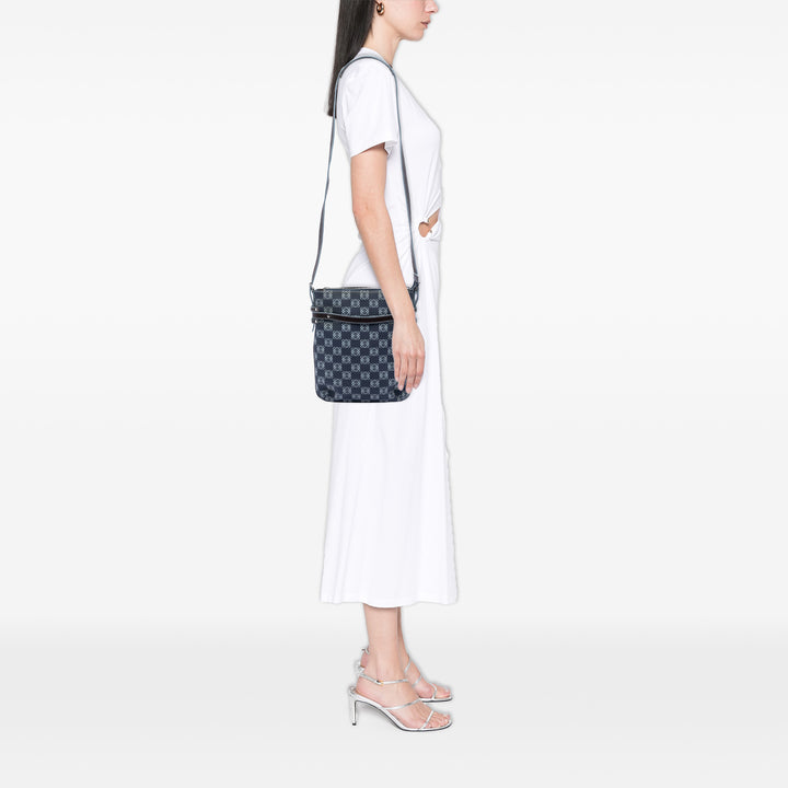 LOEWE Anagram Coated Toile Sac porté croisé