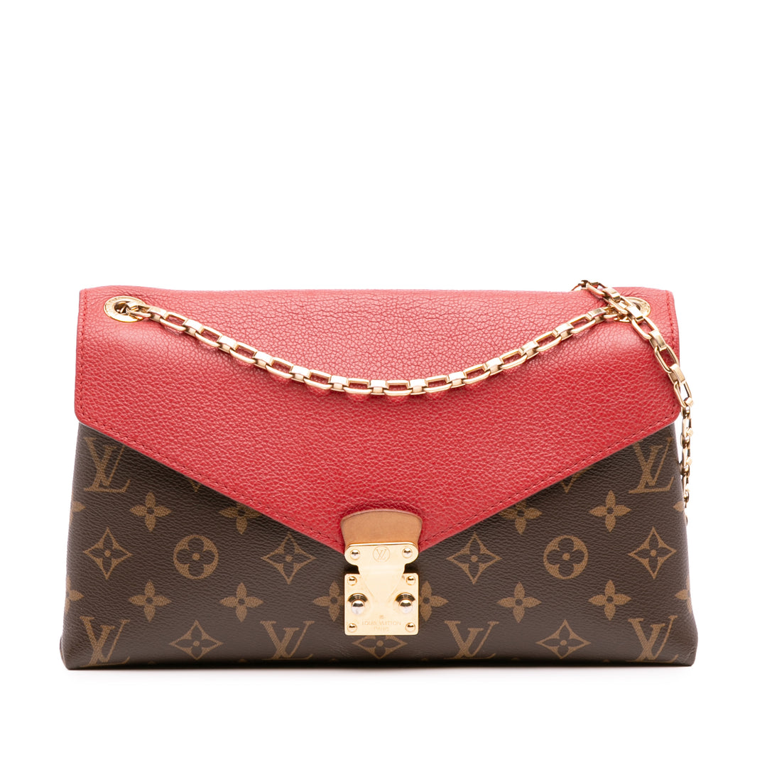 Monogram Pallas Chain Brown - Gaby Paris