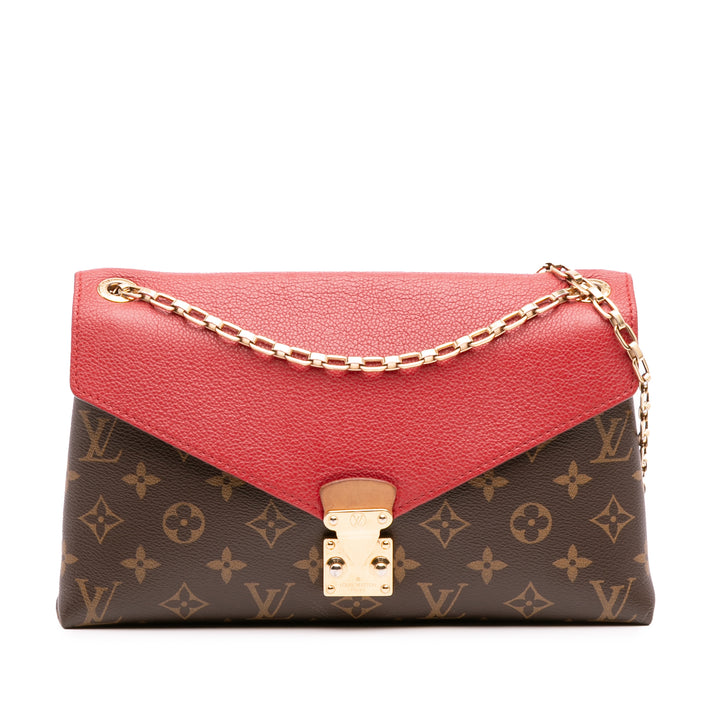 Monogram Pallas Chain Brown - Gaby Paris