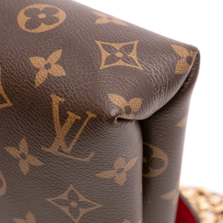 Monogram Pallas Chain Brown - Gaby Paris