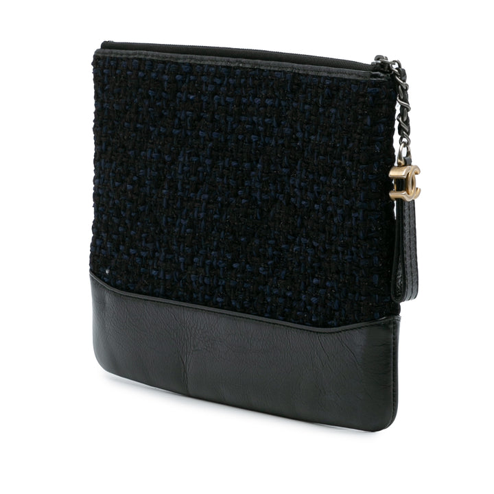 Chanel Medium Tweed et Cuir de veau Gabrielle O Étui Pochette – GABY PARIS Authentique