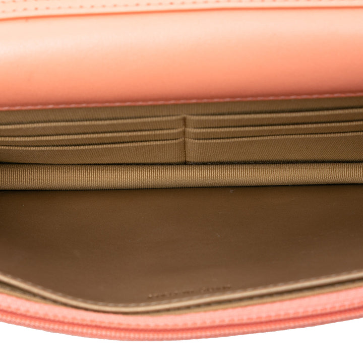 Chanel CC Matelassé Cuir d’agneau Perle Crush Wallet on Chain