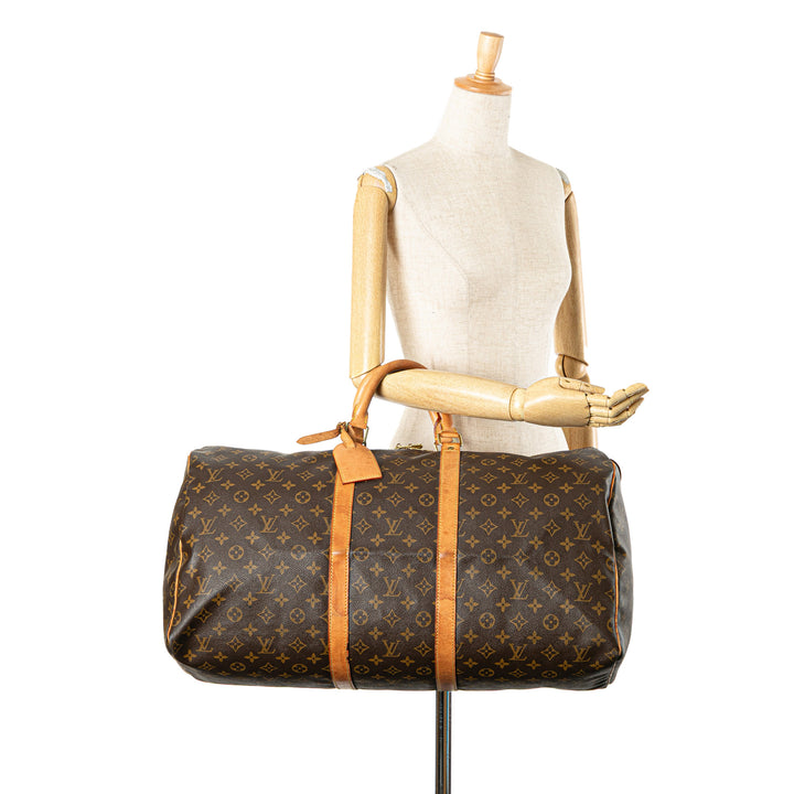 Monogram Keepall 55 Brown - Gaby Paris