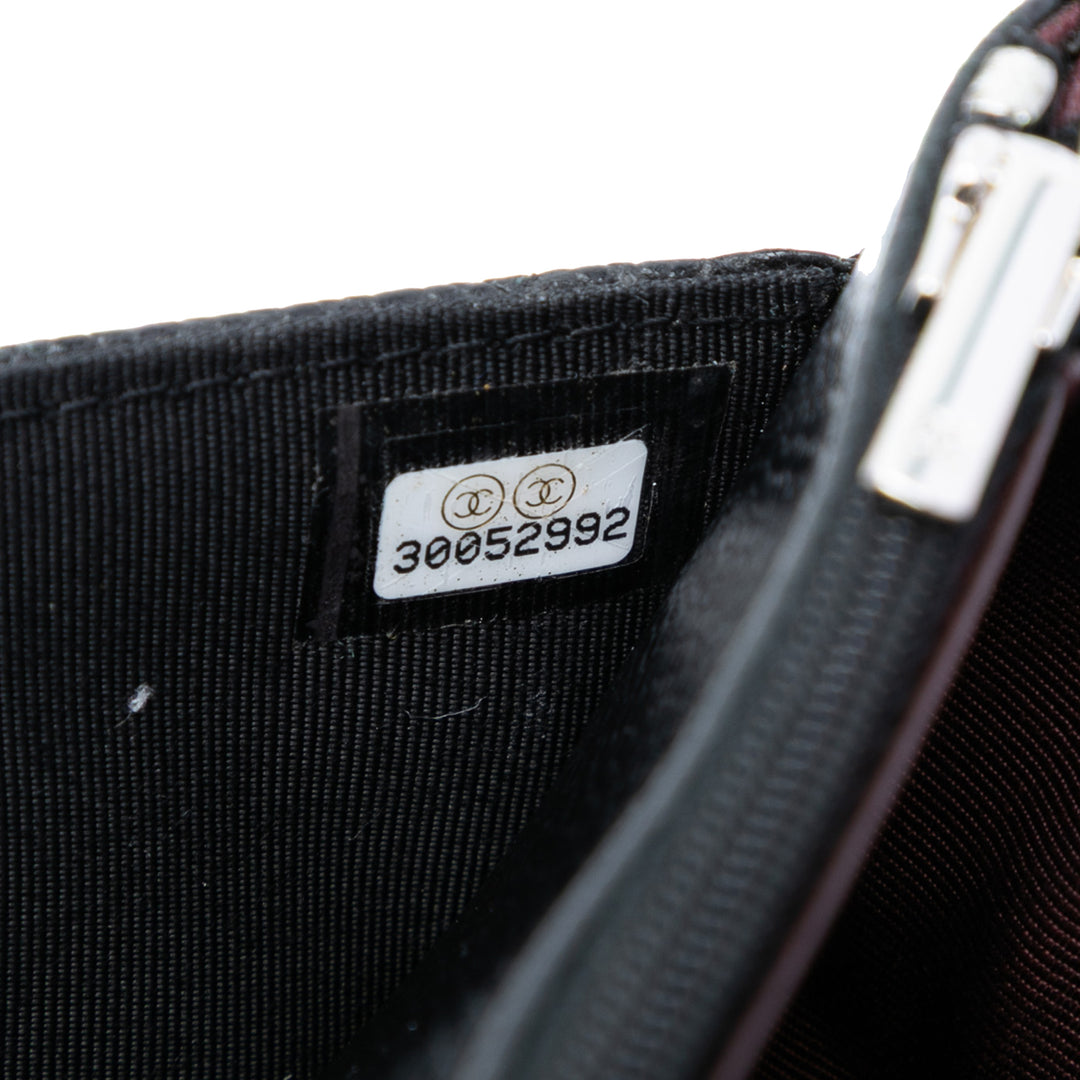 Chanel CC Matelassé Caviar Wallet on Chain