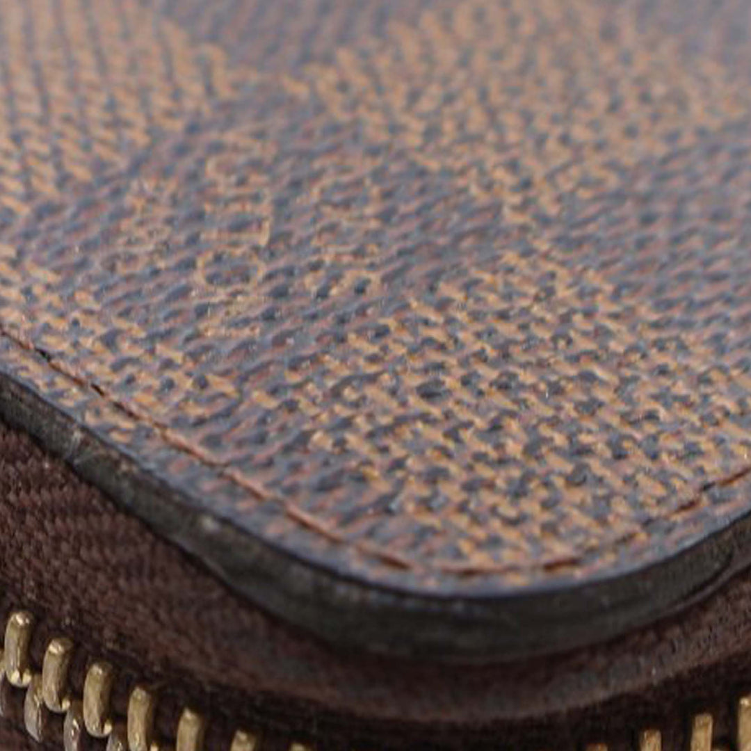 Damier Ebene Zippy Long Wallet Brown - Gaby Paris