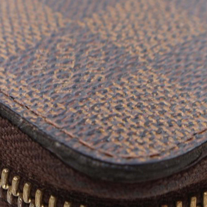 Damier Ebene Zippy Long Wallet Brown - Gaby Paris