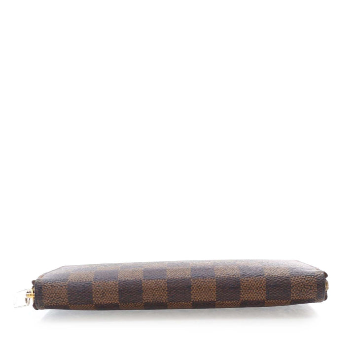 Damier Ebene Zippy Long Wallet Brown - Gaby Paris
