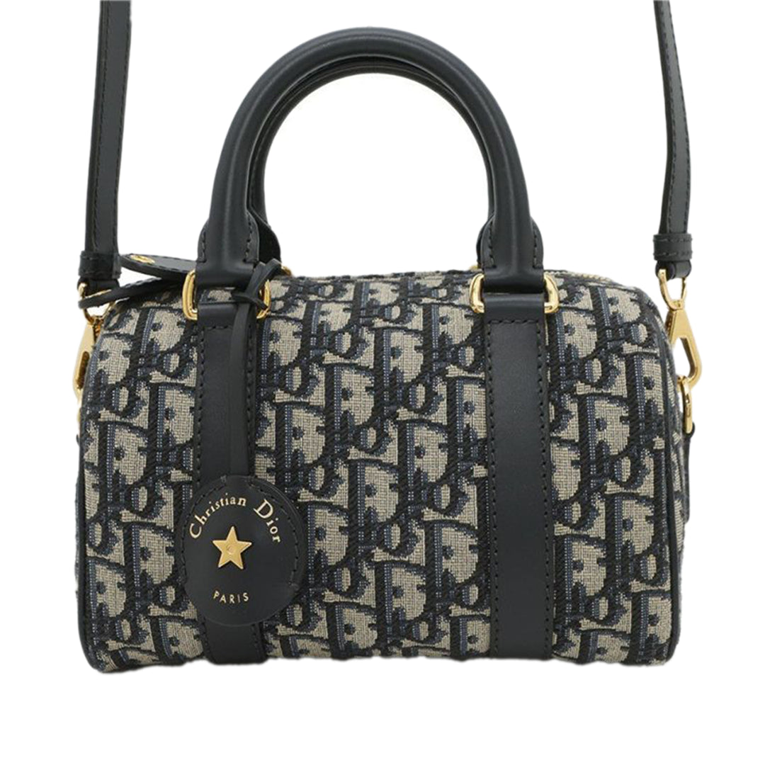 Oblique Canvas Groove 20 Blue - Gaby Paris