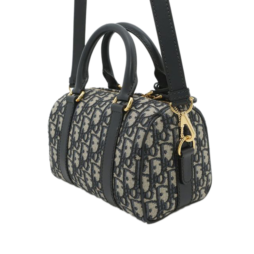 Oblique Canvas Groove 20 Blue - Gaby Paris