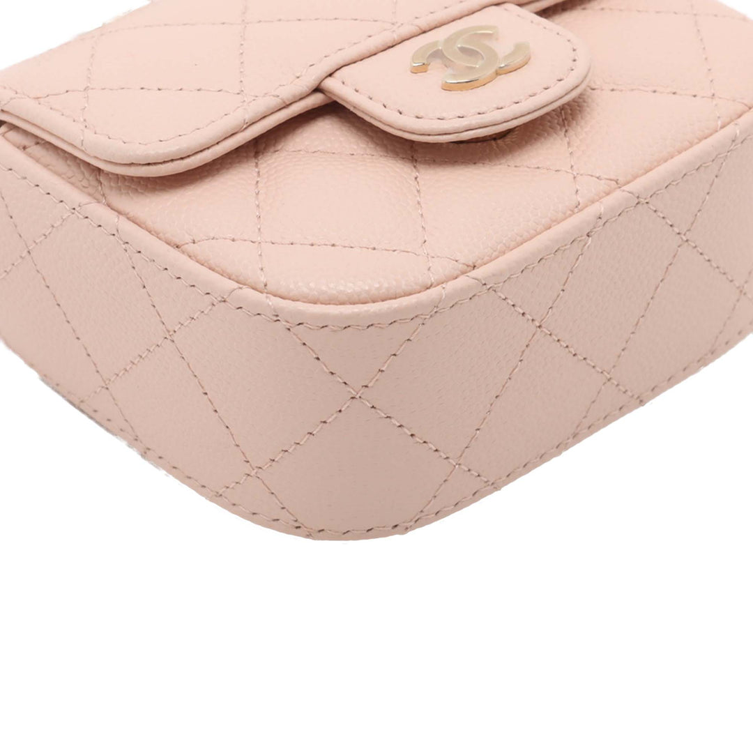 Chanel Mini Classic Caviar Pochette avec chaîne