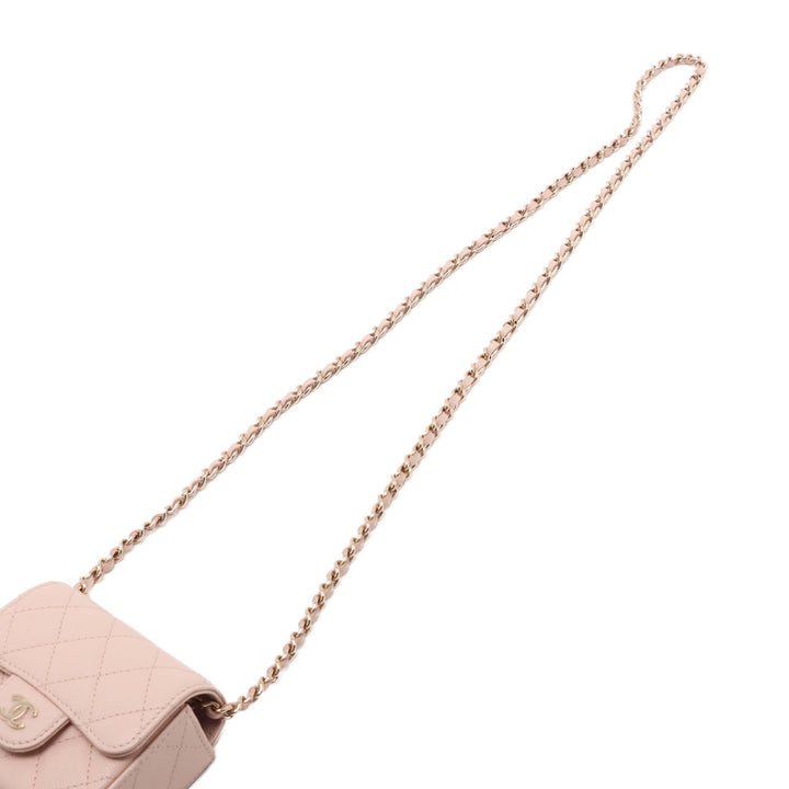 Chanel Mini Classic Caviar Pochette avec chaîne