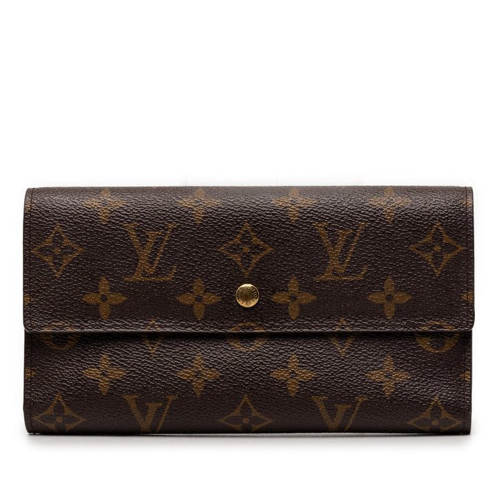 Louis Vuitton Monogram Porte Tresor International Portefeuille