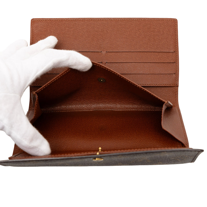 Louis Vuitton Monogram Porte Tresor International Portefeuille