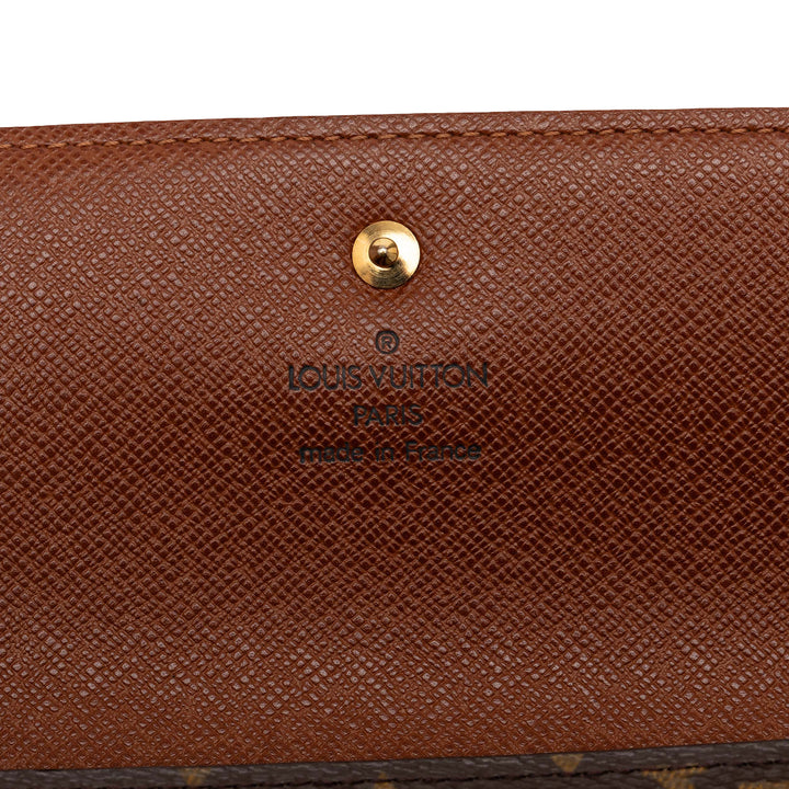 Louis Vuitton Monogram Porte Tresor International Portefeuille