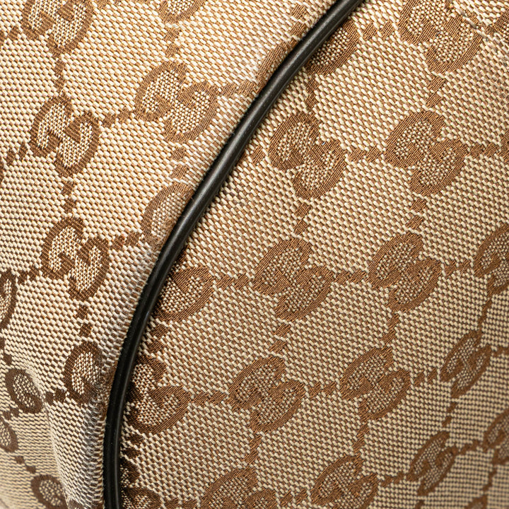 GG Canvas Backpack Brown - Gaby Paris