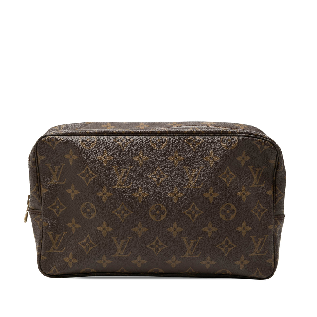 Louis Vuitton Trousse Toilette 28 Monogram Marron – vue principale – GABY PARIS