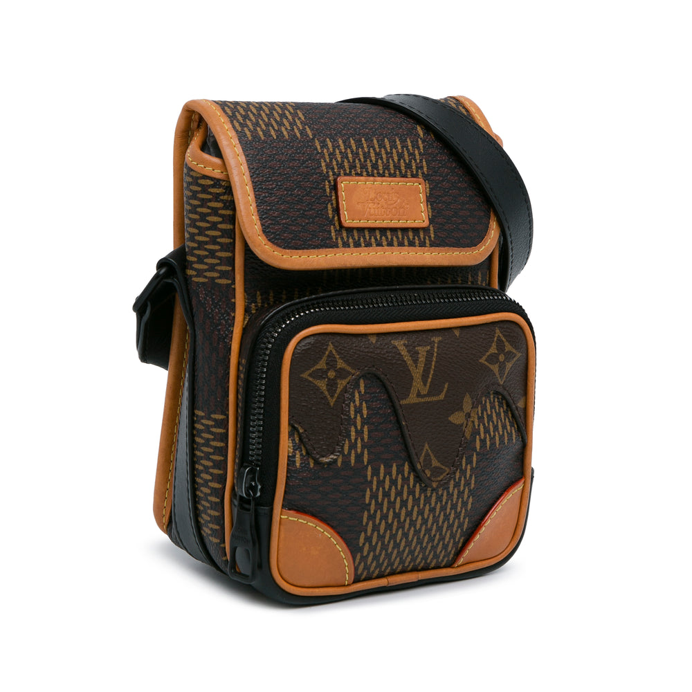 Nigo Giant Damier Ebene Monogram Nano Amazone Brown - Gaby Paris