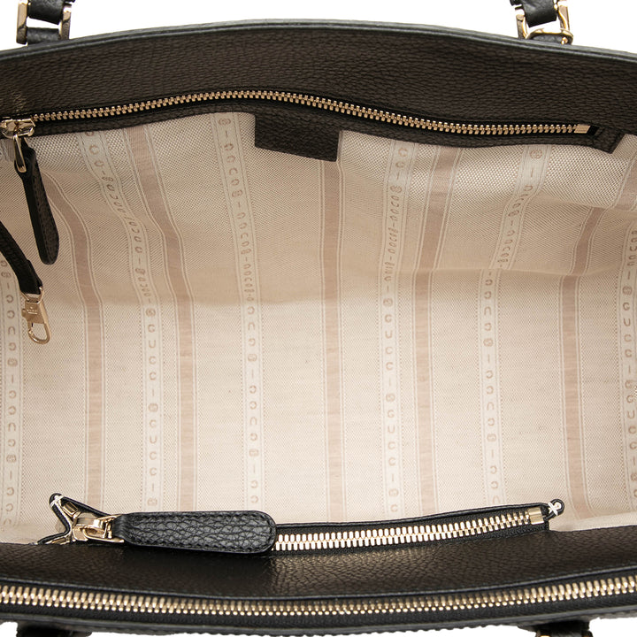 Dollar Lady Sac Cuir de veau Noir