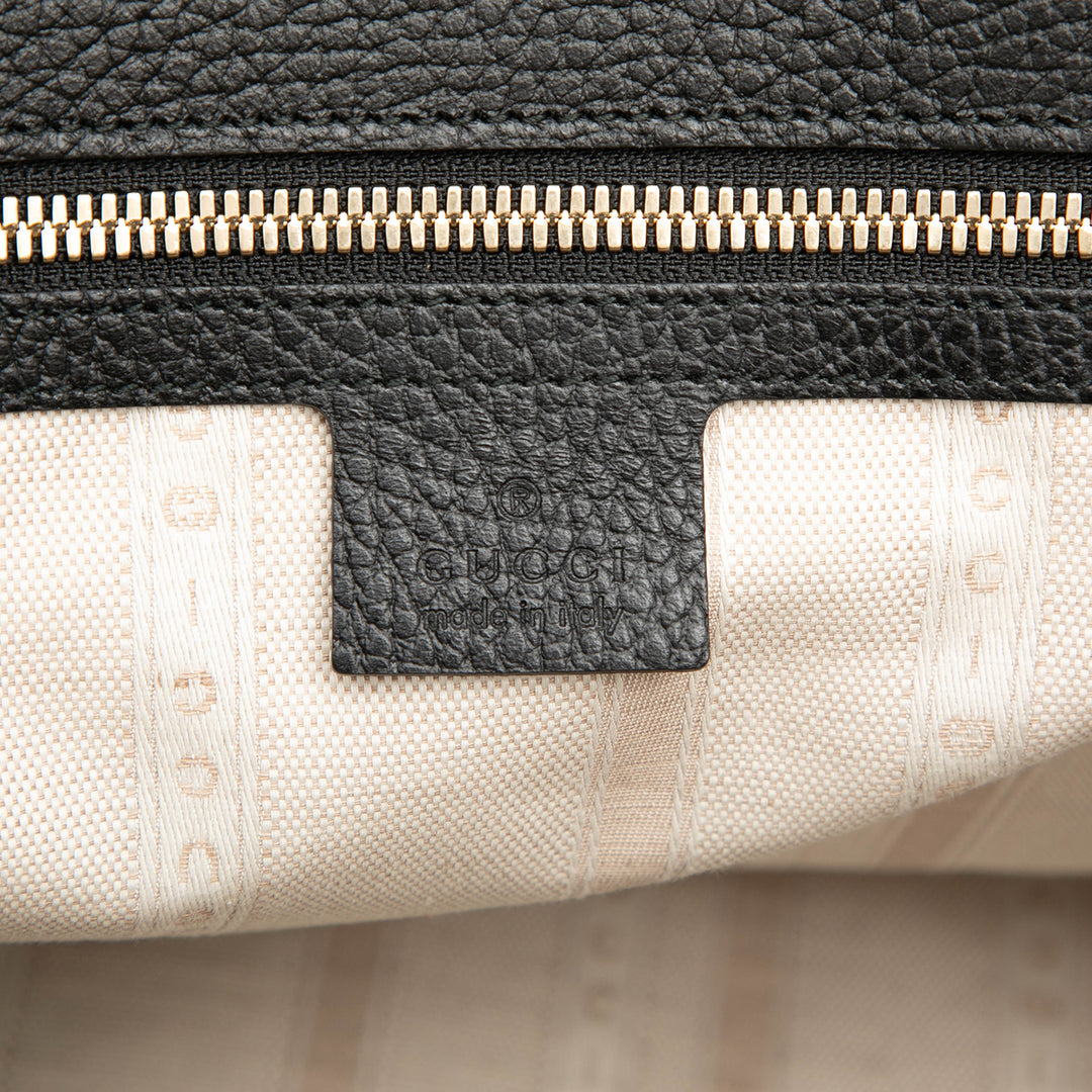 Dollar Lady Sac Cuir de veau Noir