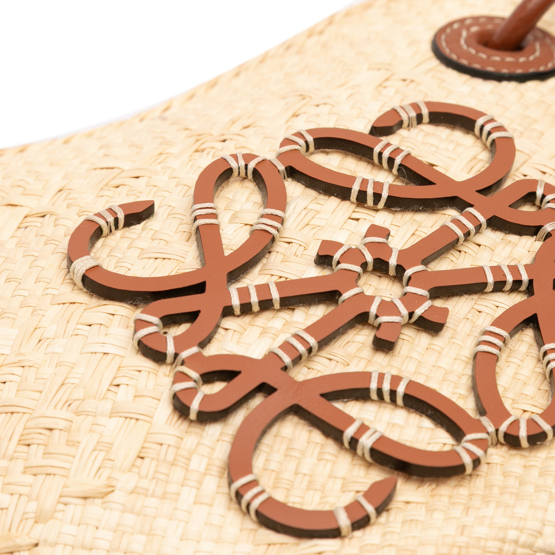 LOEWE Paulas Ibiza Small Anagram Raffia Cabas