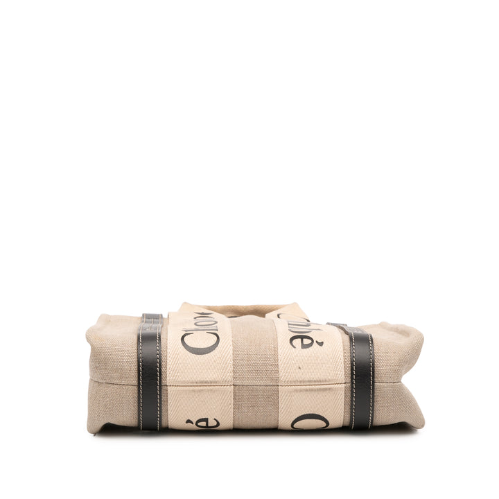Chloé Small Toile Woody Cabas