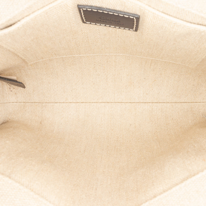 Chloé Small Toile Woody Cabas