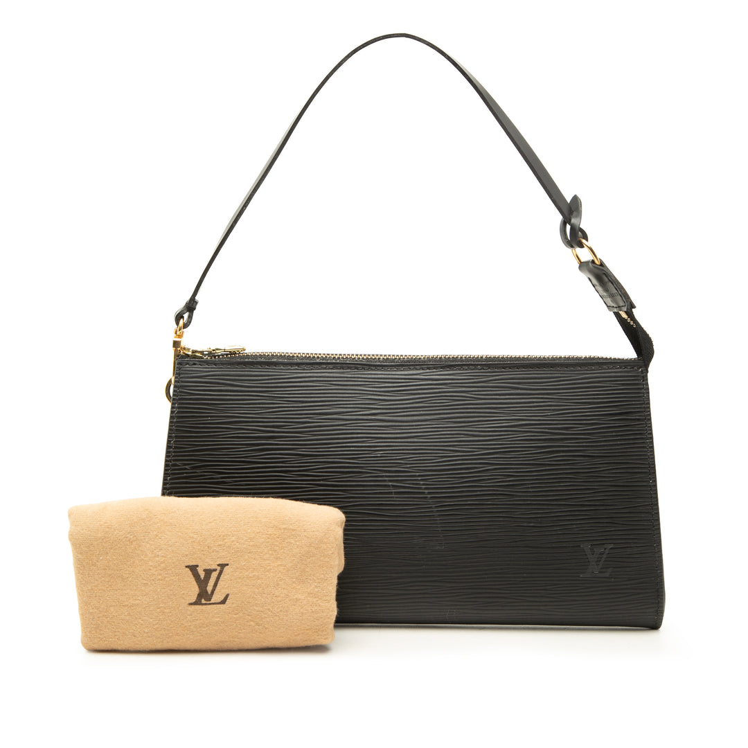 Louis Vuitton Pochette Accessoires Épi Noir – vue 8 – GABY PARIS